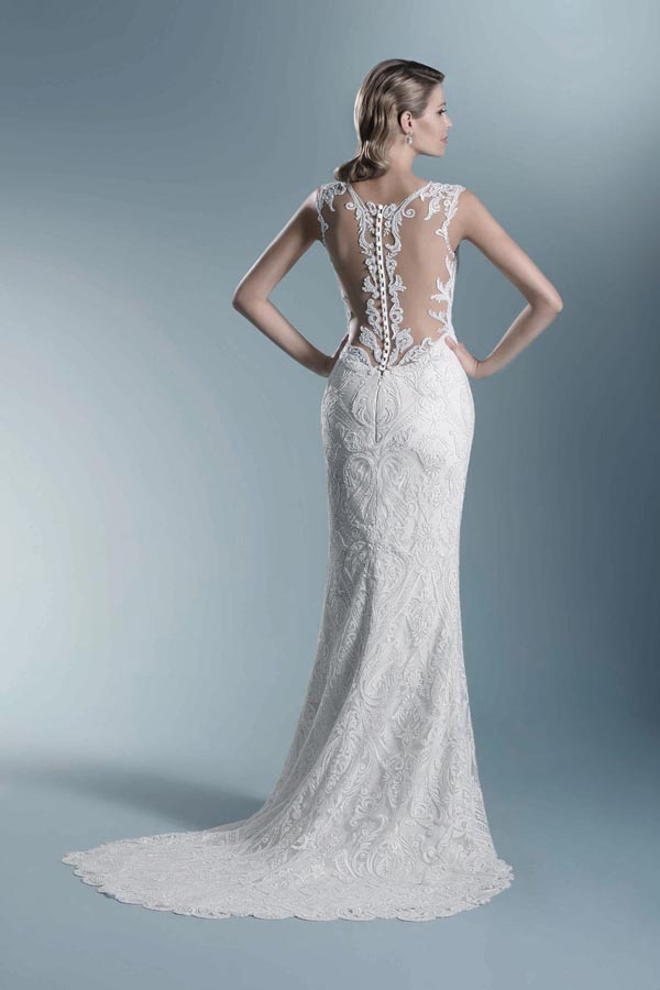 Lace illusion back by Agnes The One