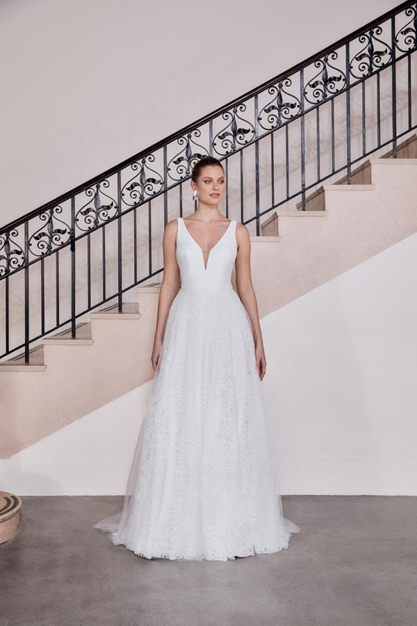 Bridal gown by Kelsey Rose